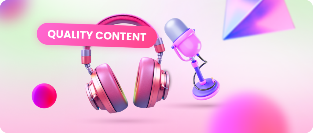Creating quality content