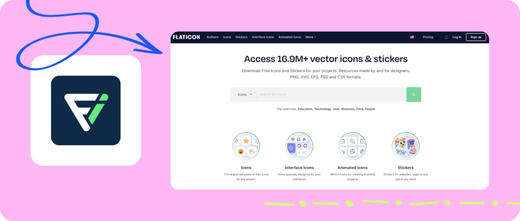 Icons and Vector Images