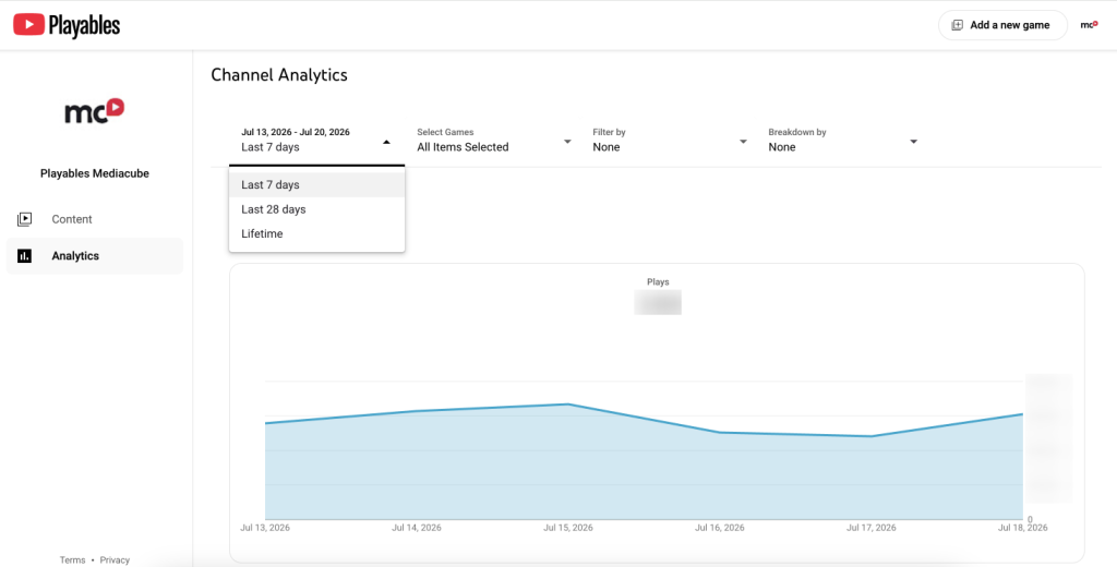 Playables Analytics
